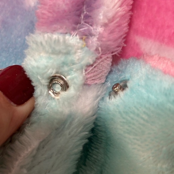 Unicorn Gifts For Girls Unicorn Robe Hooded Starry Sky Print - Picture 9 of 11